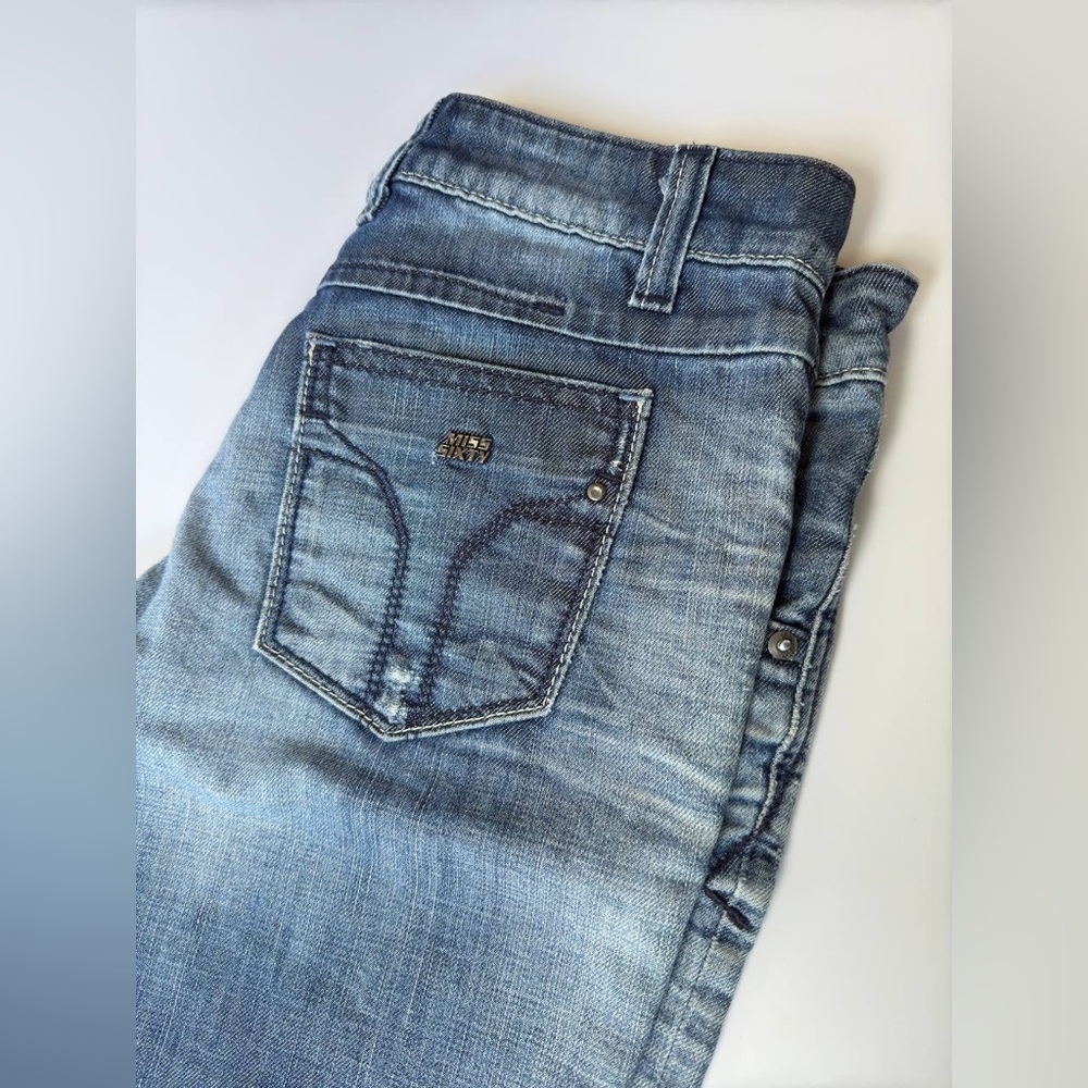 Vintage MISS SIXTY Women’s Boyfriend Made In Italy Denim Jeans Y2K Size 26